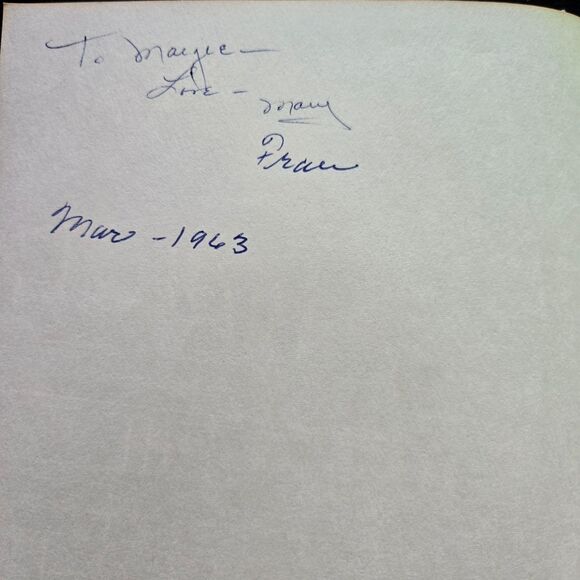 Ohio Town by Helen Hooven Santmyer | 1962 HC DJ | Signed Author Inscriptions - Picture 3 of 12
